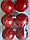 Кулі новорічні кольори D-100 6 штук, фото 7