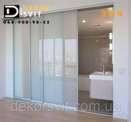 Міжкімнатні розсувні (перегородки) двері купе, фото 1