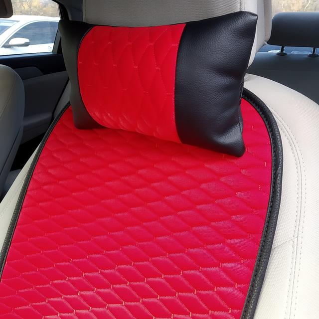 Накидка на водительское сидение с подушкой-подголовником