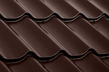 Металочерепиця DELTA RAL 8017 0,5 мм MAT Україна, фото 5