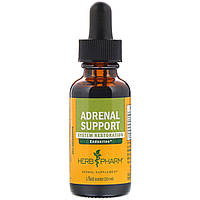 Поддержка надпочечников, Adrenal Support, Herb Pharm, 29,6 мл.