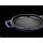 Каструля з кришкою-гриль, чавунна KitchenAid CPI60CRFUCast Iron, об'єм 3,8 л, діаметр 24 см, колір темно-синій, фото 4