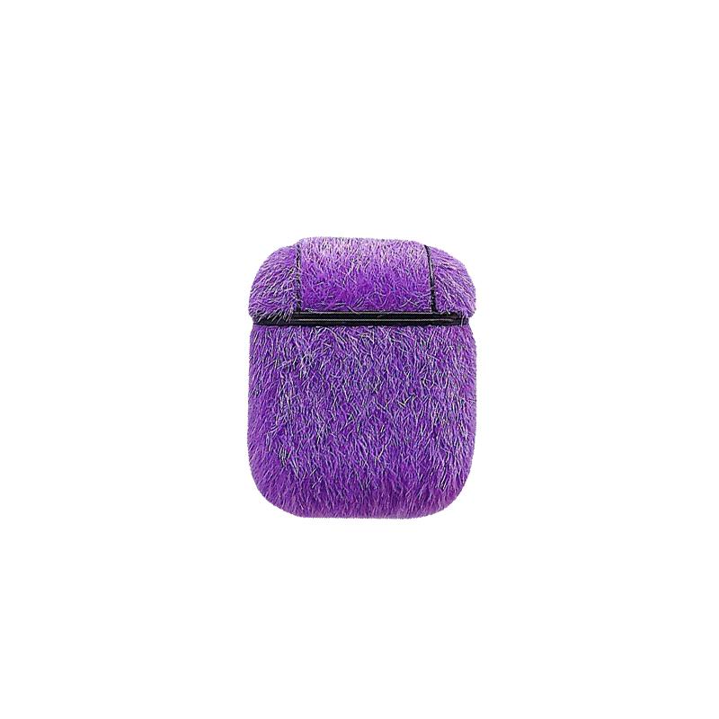 Чохол/ футляр навушників для Apple AirPods Alitek Plush Purple (88679)