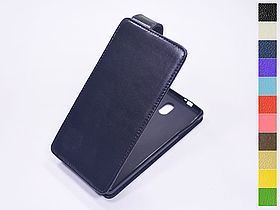 Відкидний чохол з натуральної шкіри для Nokia 3