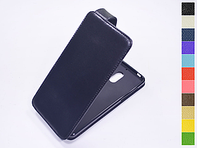 Відкидний чохол з натуральної шкіри для Nokia 6
