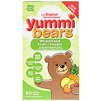 Натуральна їжа і антиоксиданти для дітей, Yummi Bears, Hero Nutritional Products, 90 штук