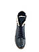 Жіночі шкіряні зимові черевики на хутрі низькому каблуці повсякденні зручні легкі комфортні якісні сині 36 розмір Topas 3134 2023, фото 6
