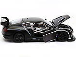 Машинка іграшкова Автопром «Bentley Continental GT3 Concept» (Бентлі) Чорний 68266A, фото 4
