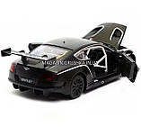 Машинка іграшкова Автопром «Bentley Continental GT3 Concept» (Бентлі) Чорний 68266A, фото 5