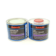 Грунт епоксидний 1+1 Ranal 0,4 л+0,4 л сірий