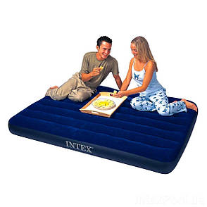Надувні матраци Intex Classic Downy Airbeds 68758 (191х137х22см), фото 4