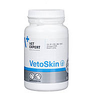 Ветоскин ВетЭксперт (VetExpert VetoSkin), 90 капс. комплекс для кожи и шерсти кошек и собак
