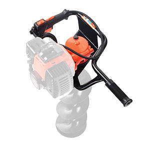 Насадка Бур для бензинової коси (Бічна установка)