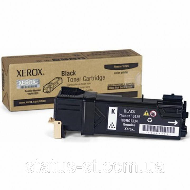 Заправка картриджа Xerox 106R01338 Black для принтера Xerox Phaser 6125