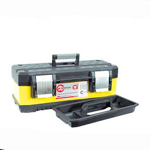 Скринька для інструментів з металевими замками INTERTOOL BX-2018, 18" 462x212x177 мм