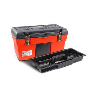 Скринька для інструментів з металевими замками INTERTOOL BX-1119, 19" 483x242x240 мм