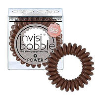 Резинка-браслет для волос invisibobble Power Pretzel Brown