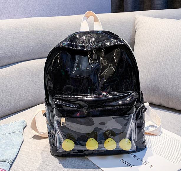Голографічний рюкзак із качечками