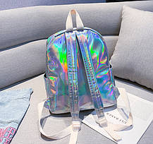 Голографічний рюкзак із качечками, фото 5