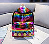 Голографічний рюкзак із качечками, фото 6