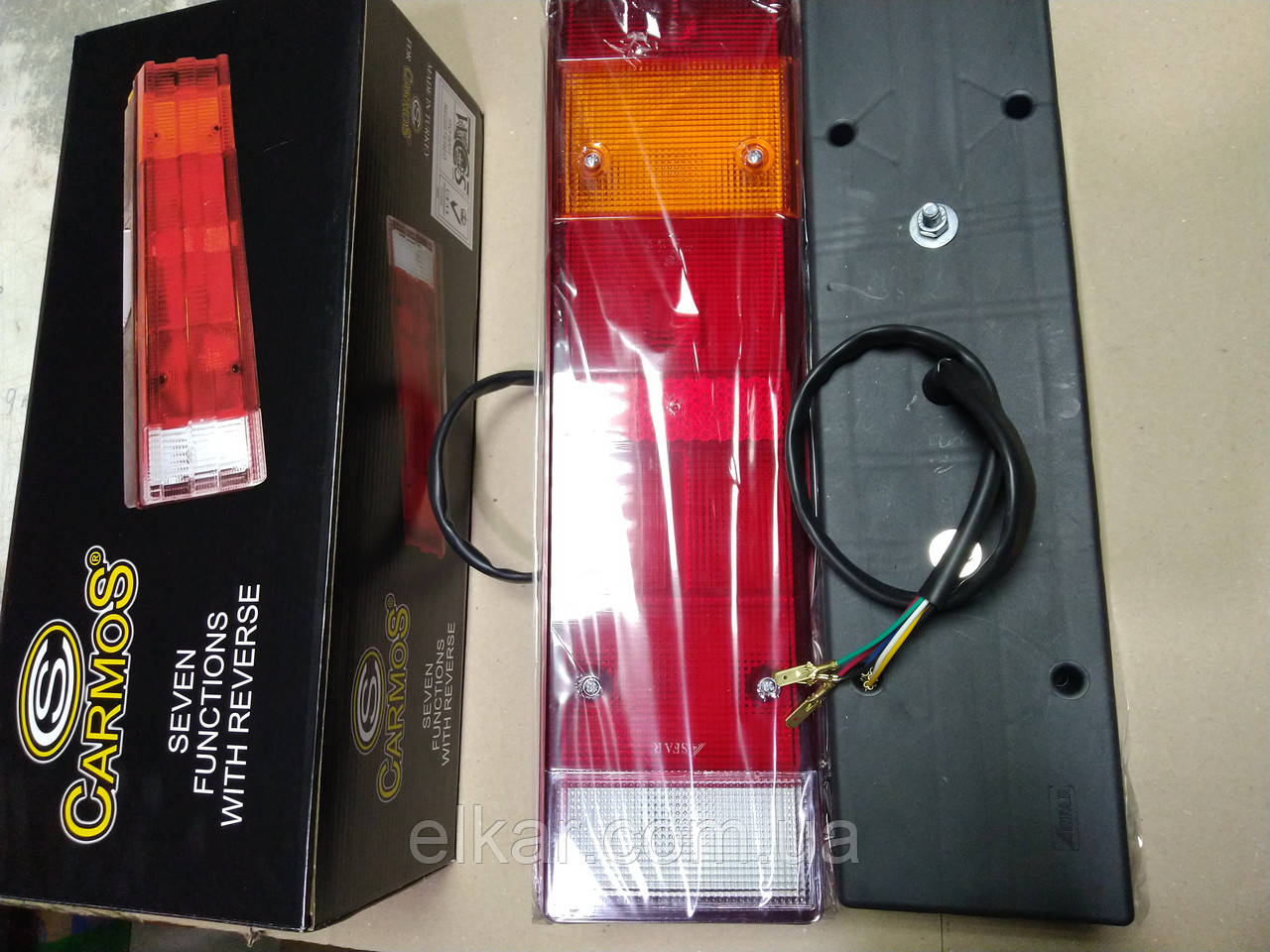 Ліхтар задній правий та лівий з кабелем  DAF (465х130х83) 0030 / 20013, фото 1