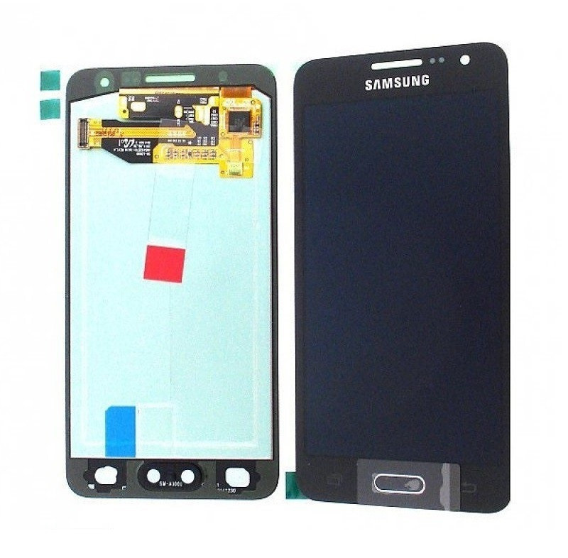 Дисплей для Samsung A5 Galaxy A500F | A500H з сенсором Яскравість регулюється (Чорний) TFT підсвічування