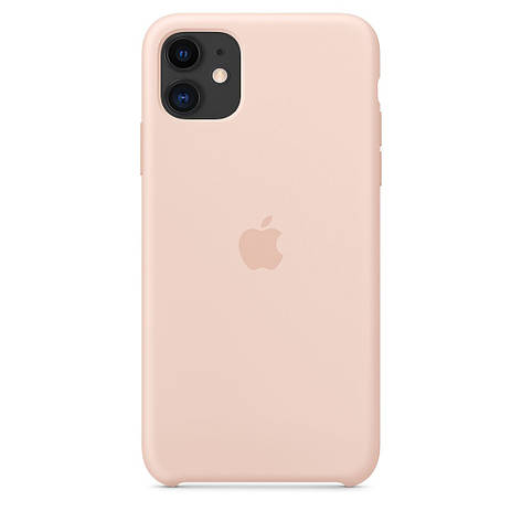Чохол Silicone Case Premium для iPhone 11 Pink Sand, фото 1