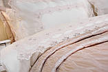 Комплект постільної білизни Gul Guler Acelya Cream ( кремовий), фото 3