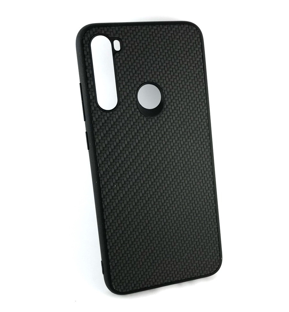 Чохол для Xiaomi Redmi Note 8 накладка на бампер протиударний Carbon Case