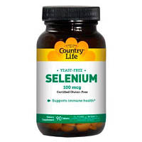 Антиоксидант Selenium 100 mkg (180 таб) Country Life