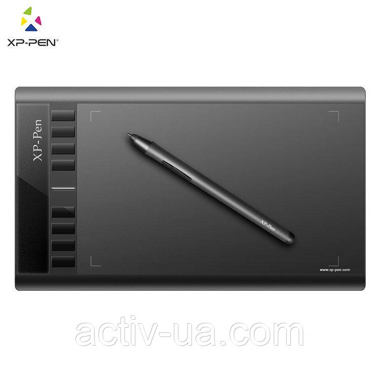 Планшет графічний XP-Pen Star 03 V2, робоча поверхня 254*152 мм, 8192 рівні натискання, 8 експрес-клаклавіш