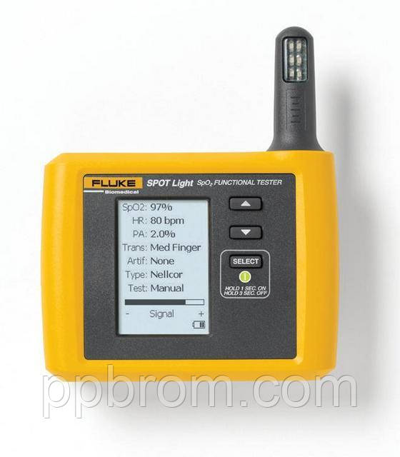 Тестер пульсоксиметрических пристроїв FLUKE SPOT Light