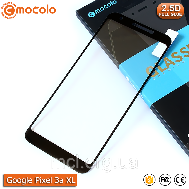 Захисне скло Mocolo Google Pixel 3a XL - Full Glue