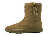 Напівчоботи демі замшеві / Crocs women's LodgePoint Suede Pull-On Boot (203425), Коричневі, фото 4