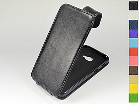 Відкидний чохол з натуральної шкіри для Samsung Galaxy A3 2017 A320f