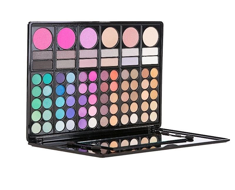 УЦІНКА Палітра тіней і рум'ян 78 №2 (B) / Тіні і рум'яна для повік 78 (тріщини, подряпини), фото 1