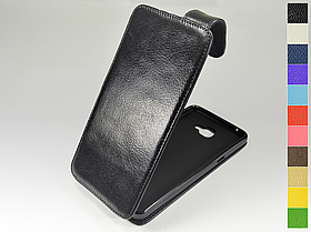 Відкидний чохол з натуральної шкіри для Samsung Galaxy A9 A9000