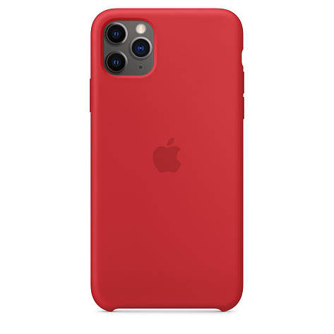 Чохол Silicone Case на iPhone 11 Pro Max Red, фото 1