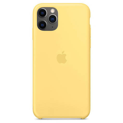 Чохол Silicone Case на iPhone 11 Pro Yellow, фото 2