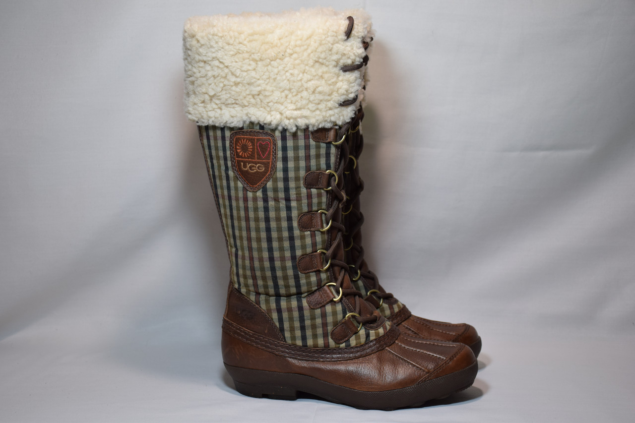 Уги Ugg Australia Edmonton waterproof чоботи черевики зимові овчина цигейка. Оригінал. 38 р./24.5 см.