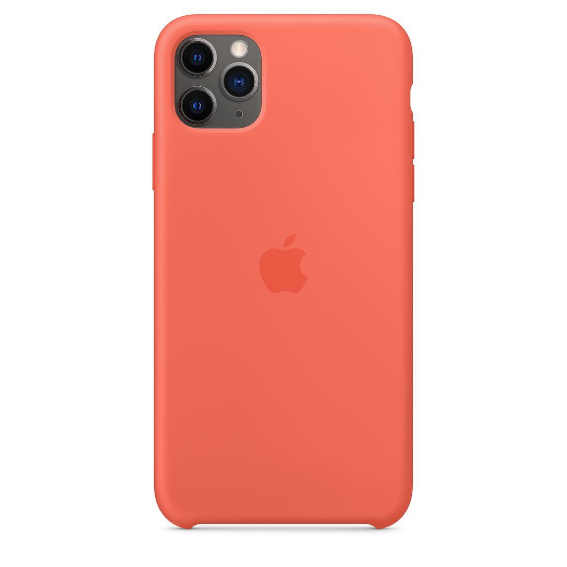 Чохол Silicone Case на iPhone 11 Pro Max Orange