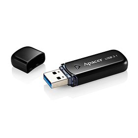 Флешка USB 3.0 Apacer AH355 64Gb (AP64GAH355B-1) black