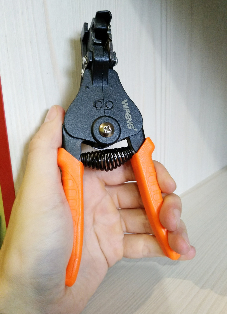 Стрипер автоматичний для зачищення дротів, потужний, від 1 до 3,2 мм