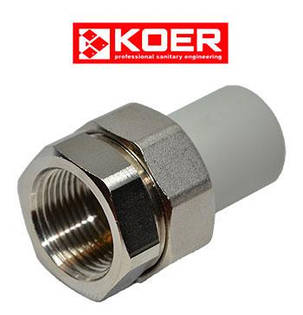 Розбірне з'єднання внутрішня різь 25х3/4" Czech Product, фото 1