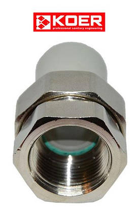 Розбірне з'єднання внутрішня різь 25х3/4" Czech Product, фото 3