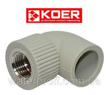 Кут внутрішня різь 32х3/4" Czech Product