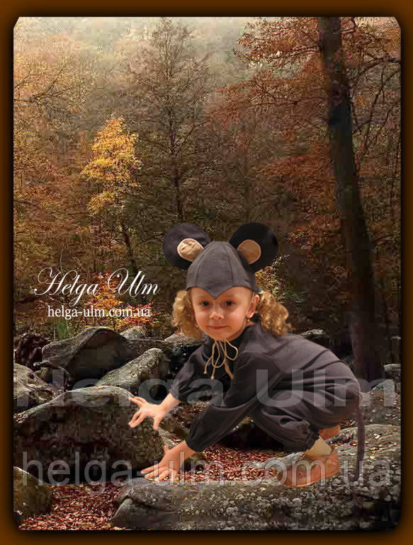 Карнавальний костюм "Мишеня", "Мишка". Прокат у Львові, фото 1