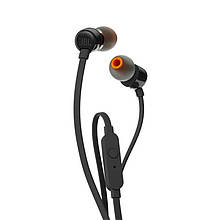 Навушники гарнітура вакуумні JBL T110 Black