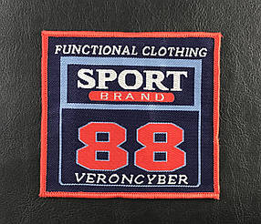 Нашивка Sport brand 88 99х96 мм
