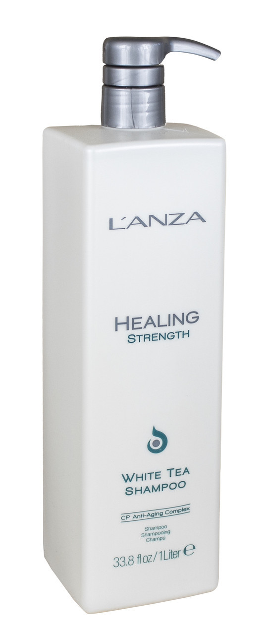 Зміцнюючий шампунь L'Anza Healing Strength White Tea Shampoo з білим чаєм pH: 5.5 1000 мл